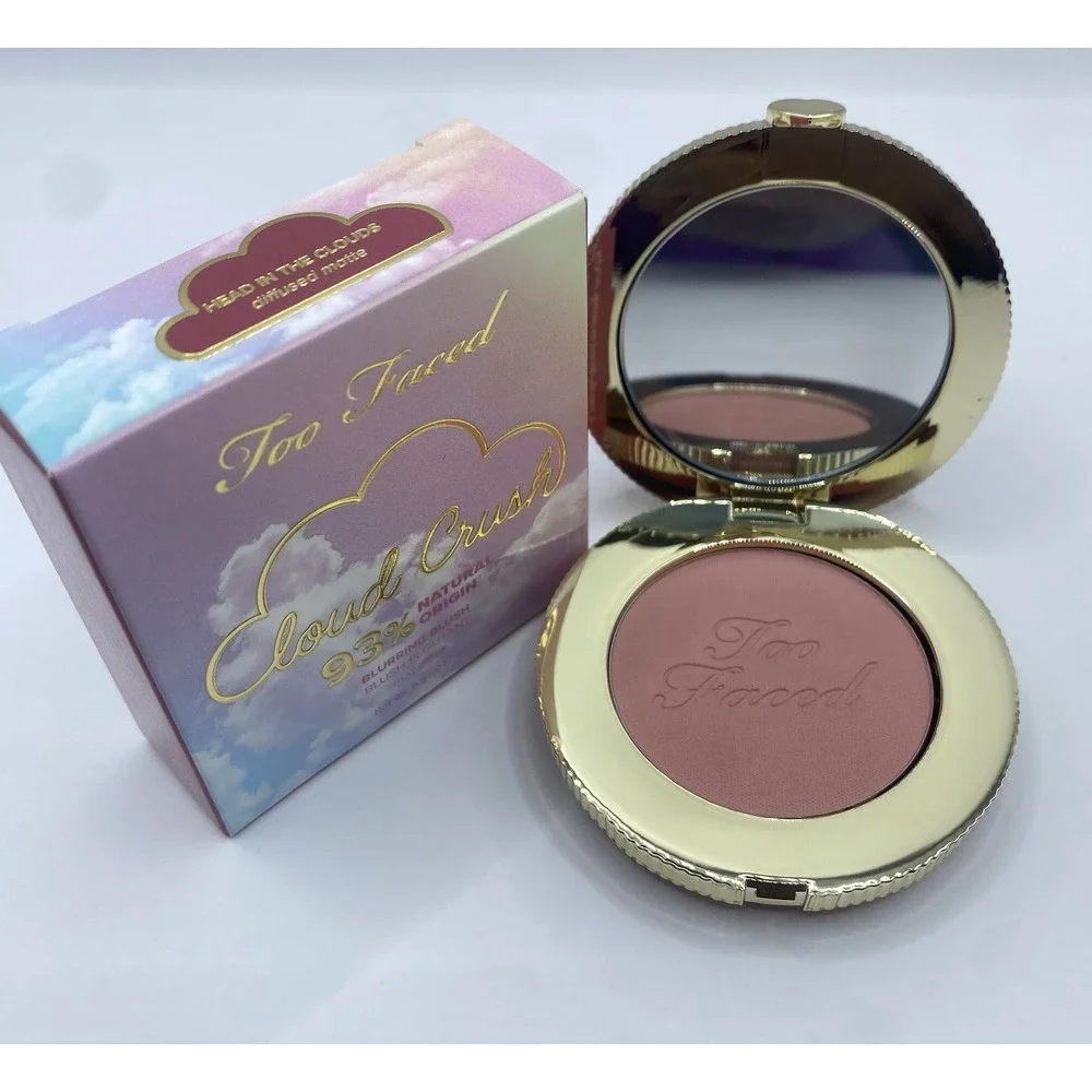 Too Faced Cloud Crush Blurring Blush - Head In The Clouds - Full Sz 0.17oz NIB